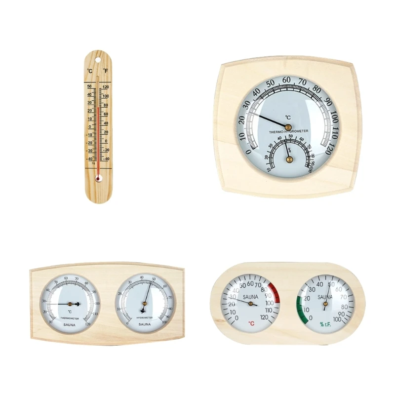 Elegant Wall Mounted Thermometers, High Accuracy for Indoor Climate Controls