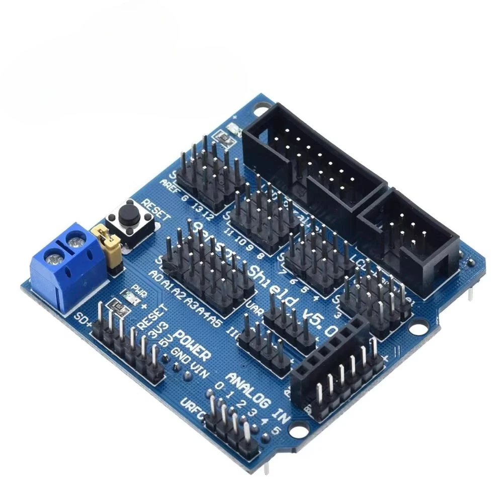 V5.0 Electronic Building Block Robot Accessories Sensor Shielding Expansion Board Sensor Shielding V5 Expansion Board