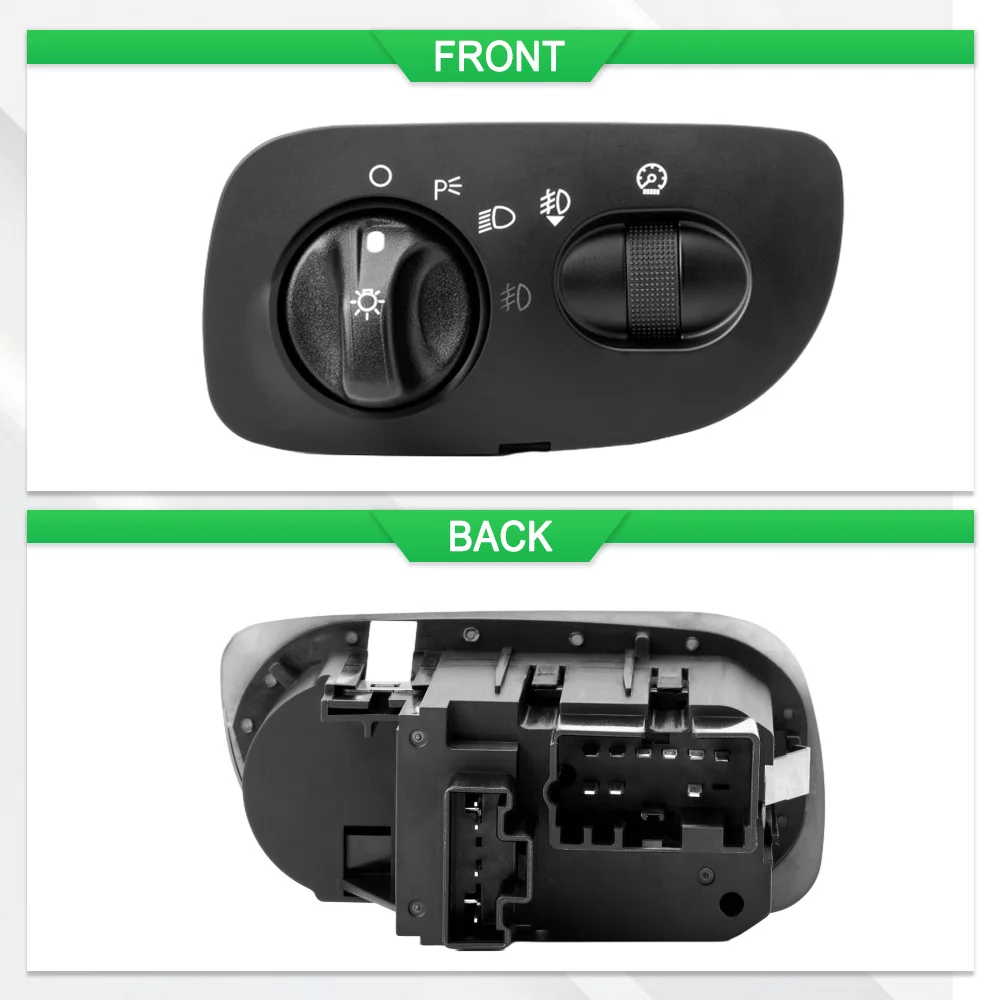 أسود 9 و 4 دبابيس لفورد F-150 2000-2003 لفورد إكسبيديشن 2000-2002 DS-1367 المصباح التبديل YL3Z11654BAB