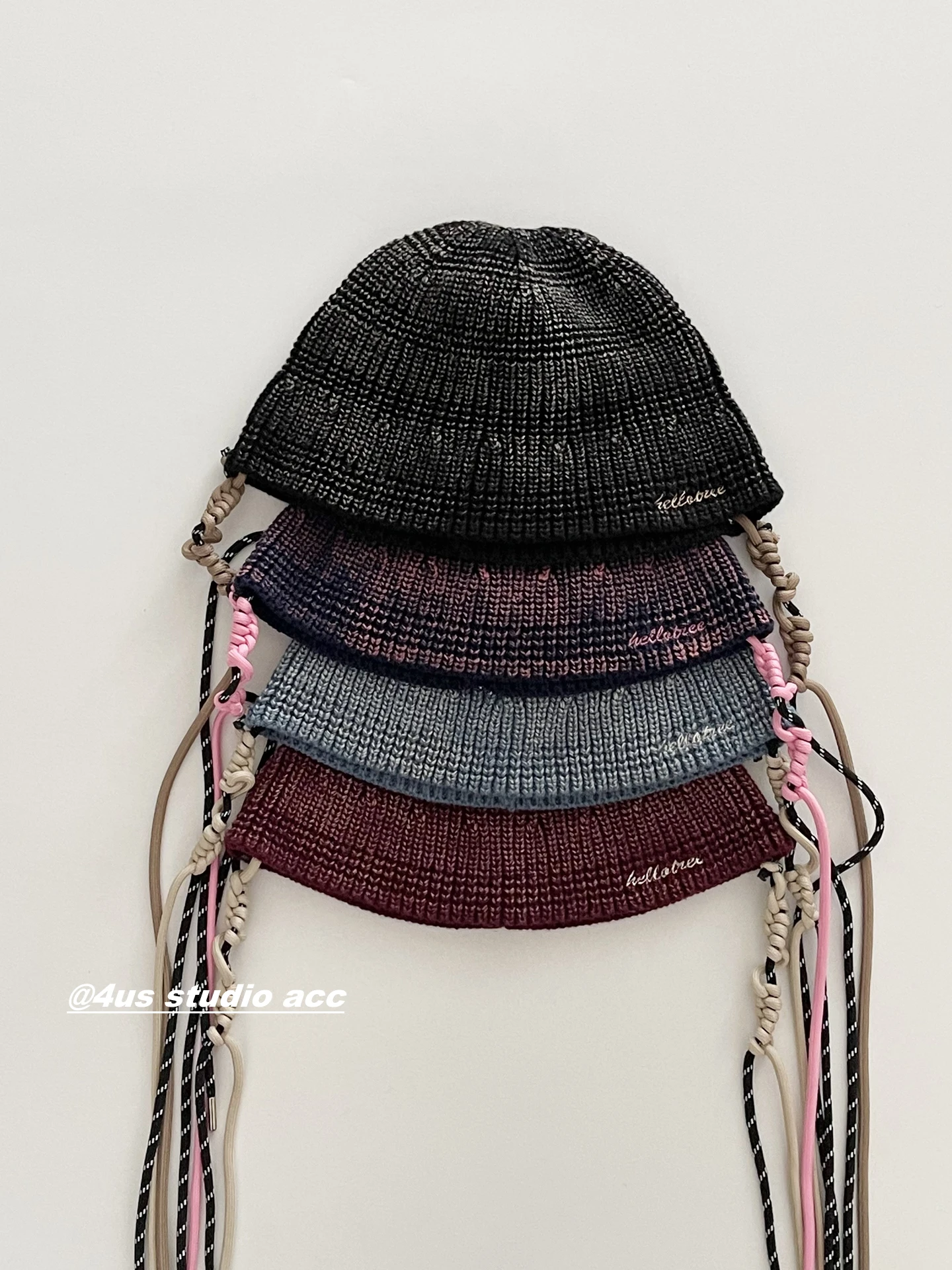 

Autumn and Winter Knitted Hat for Women, Cold Weather Hat, Same Style Woolen Hat