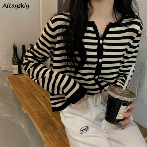 Женский кардиган Altayskiy полосатый