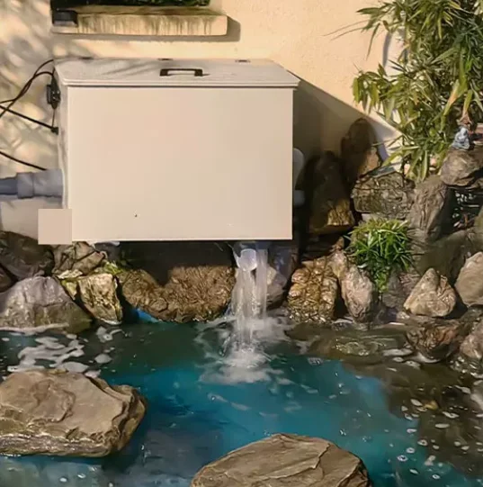 Automatic Backwash Rotary Drum Micro Filter Machine for Fish Pond Waste & Fish-Stool Separation with Filter Cotton