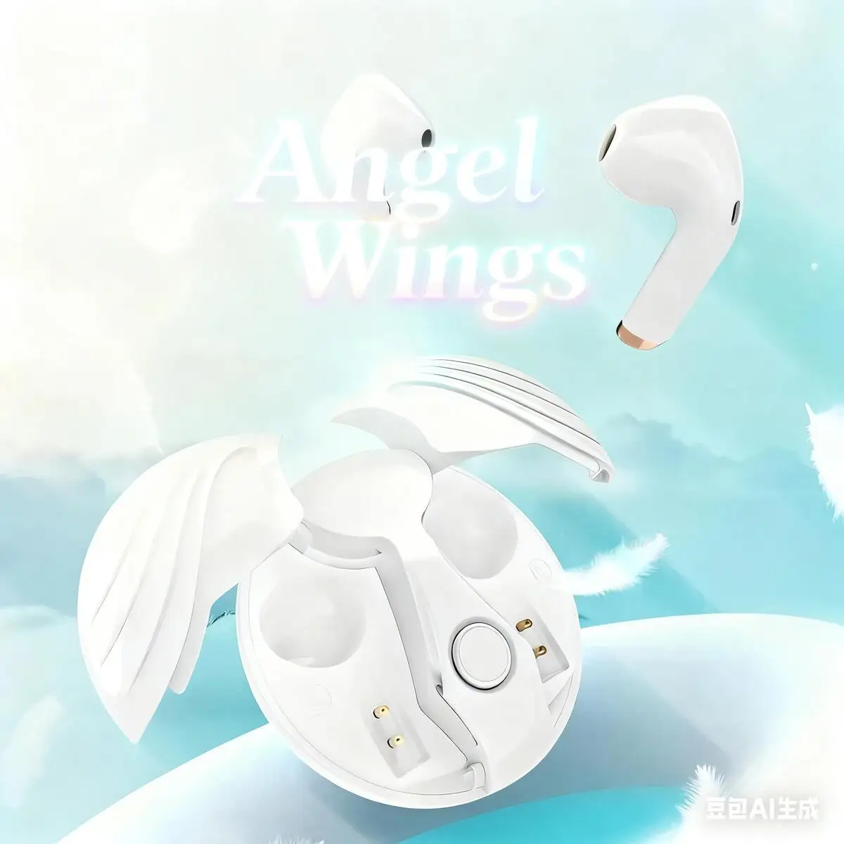 

Angel Wings TWS Wireless Bluetooth Esport Earphones HIFI Noise Reduction Long Battery Life Music Earsets For Android IOS Tablet