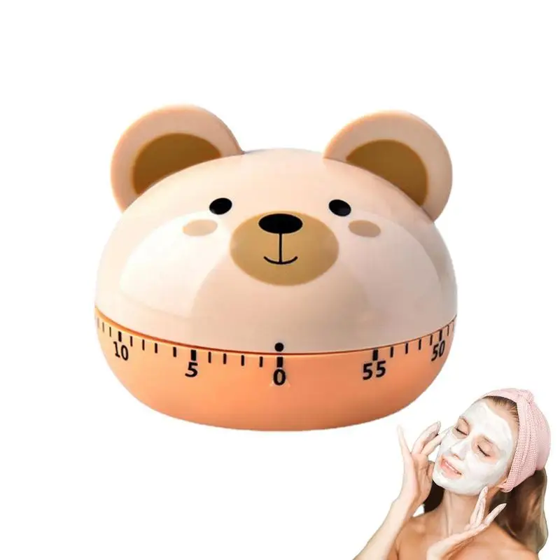 Kitchen Timer 60 Minutes Mechanical Timer Clock Wind Up Egg Timer Countdown Clock Baking Helper Gadgets Tool Accessories