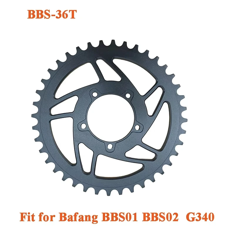 

BAFANG 36T/38T Chain Wheel for BBS01 BBS02 Mid-drive Motor CNC Chainring Sprocket Electric Bicycle Replacement Parts