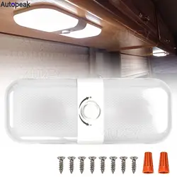 Roof Highlight Rv Reading Light 120Led 12-24v Switch Cab Ceiling Dome Light 3 Color Tem Dimmable Cabin Interior Lamp Camper Boat