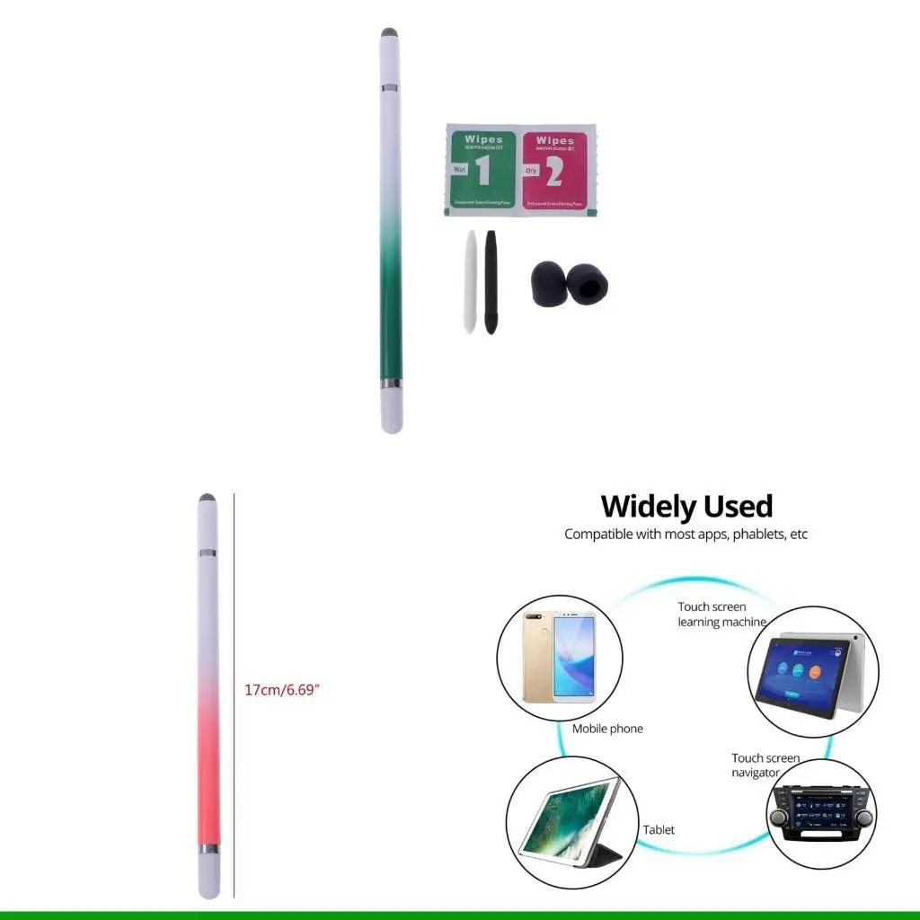 

U55c High-Sensivity емкостный стилус 3-Tip Universal Touchscreen Pen Pen Pen