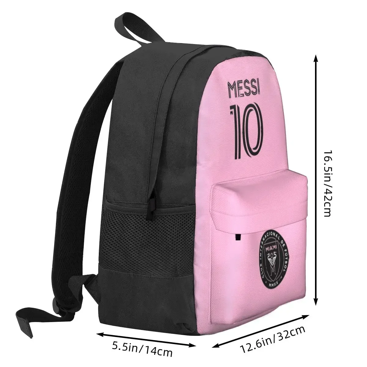 Soccer 10 Backpack M-Messied Football Sport Backpacks Women Colorful Big High School Bags Custom Made  Elegant Rucksack