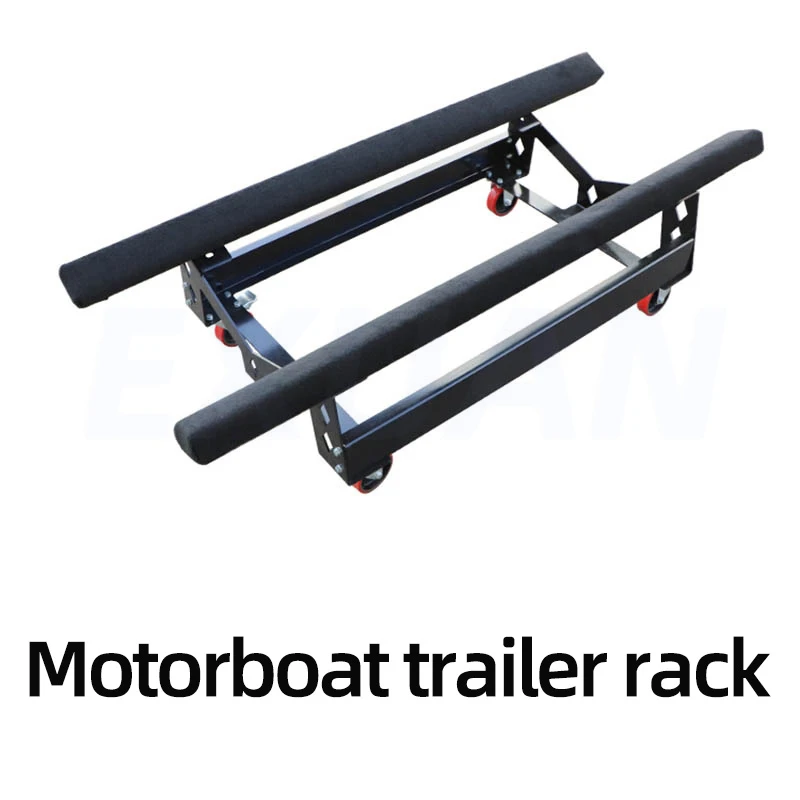 

400kg Motorboat Trailer Accessories Motorboat Trailer Frame Water Facilities Motorboat Mobile Placement Display Bracke