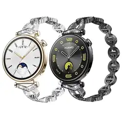 Correa de acero inoxidable para Huawei Watch GT 4, pulsera de 18mm para Mibro T1/GS, Garmin Venu 3S/2S Vivoactive 2S