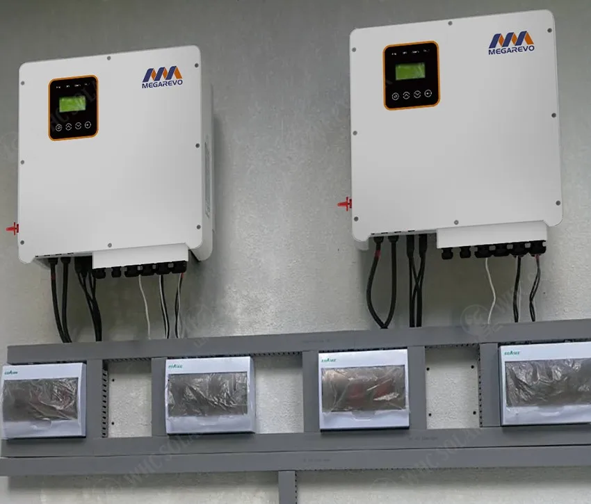 Megarevo 8KW 10KW 12KW Home Solar Inverter MPPT Hybrid PV Charging System with 380V Three Phase Output