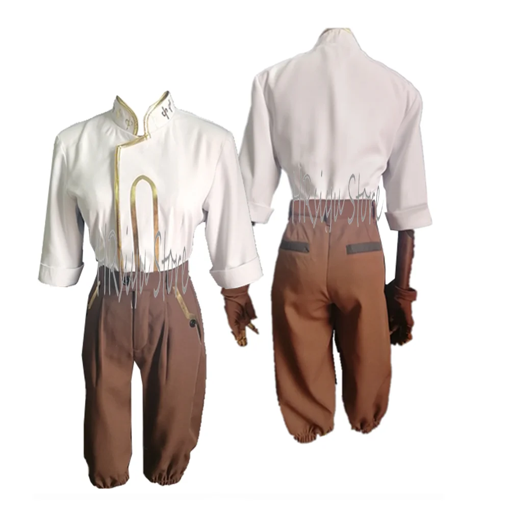 

Anime Dio Brando Cosplay White daily cos costume Halloween Christmas Party Uniform Outfit -customized