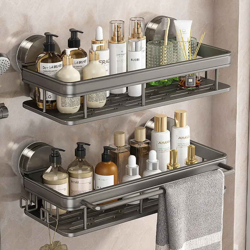 Suction Cup Rack, Toilet, Bathroom Storage Basket, Washstand, Non-punching Wall-mounted Wall-mounted Toilet Storage Rack