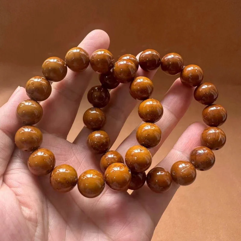 Fortune-bringing Purple Gold Rat Seed Bodhi , Old Material Beads, Men's and Women's Buddhist Bead Bracelets