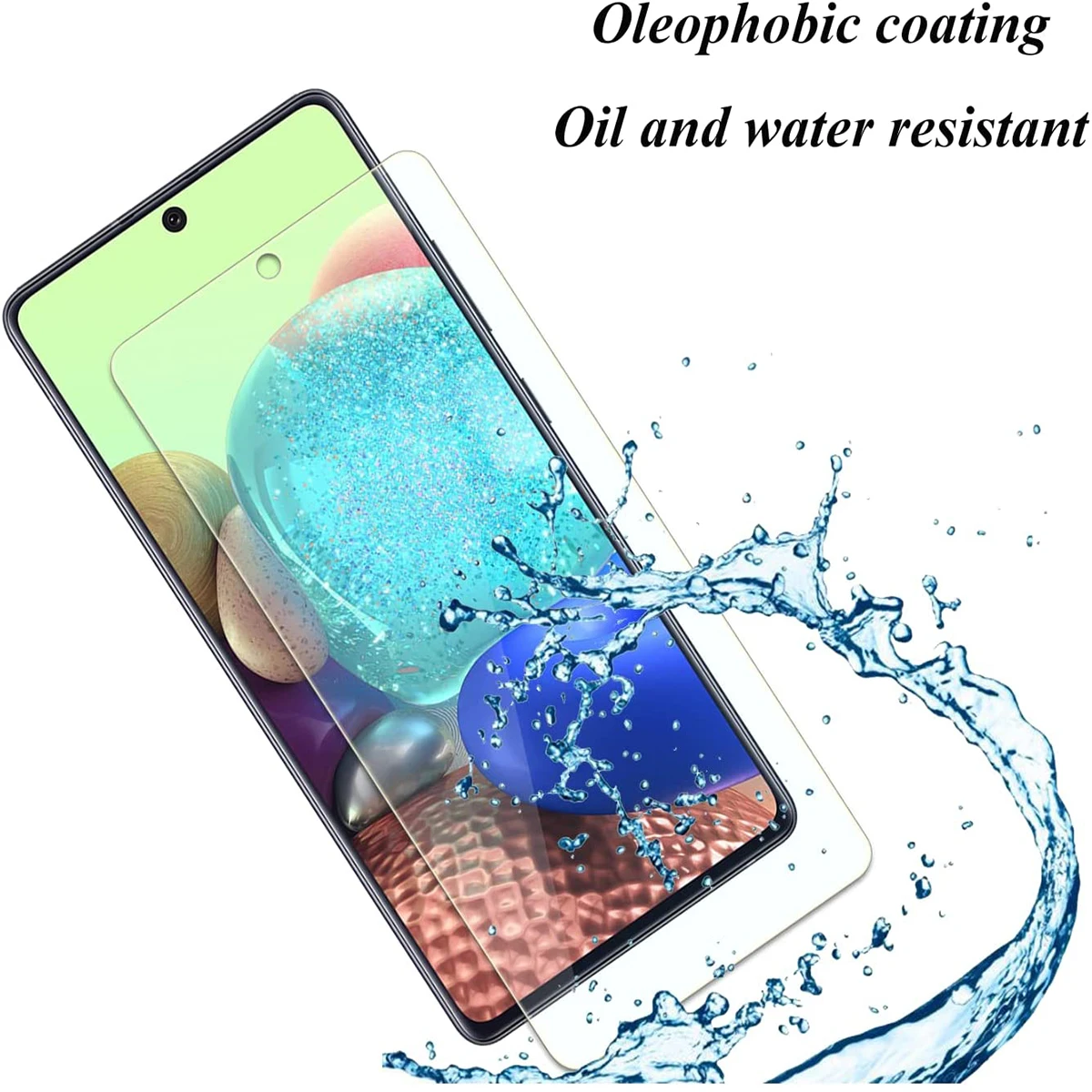 2/4pcs gehärtetes Glas für Samsung Galaxy A52 A52S 5g Displays chutz folie Glas folie