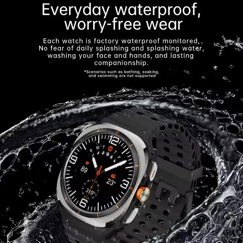 U8 Ultra New 5G SIM Card WiFi Smartwatch NFC GPS Positioning Compass 128GB Smart Watch Men HD 180° Rotating Camera Sport Watch view 5