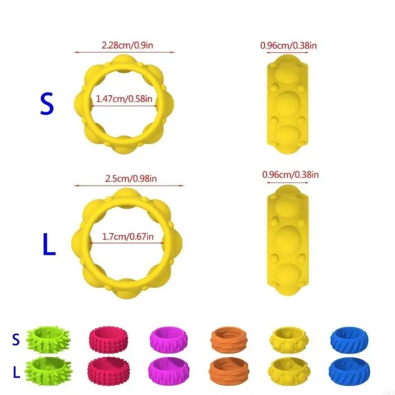 Atividade sensorial criativa toca o brinquedo colorido da novidade texturizada para crianças a2ub
