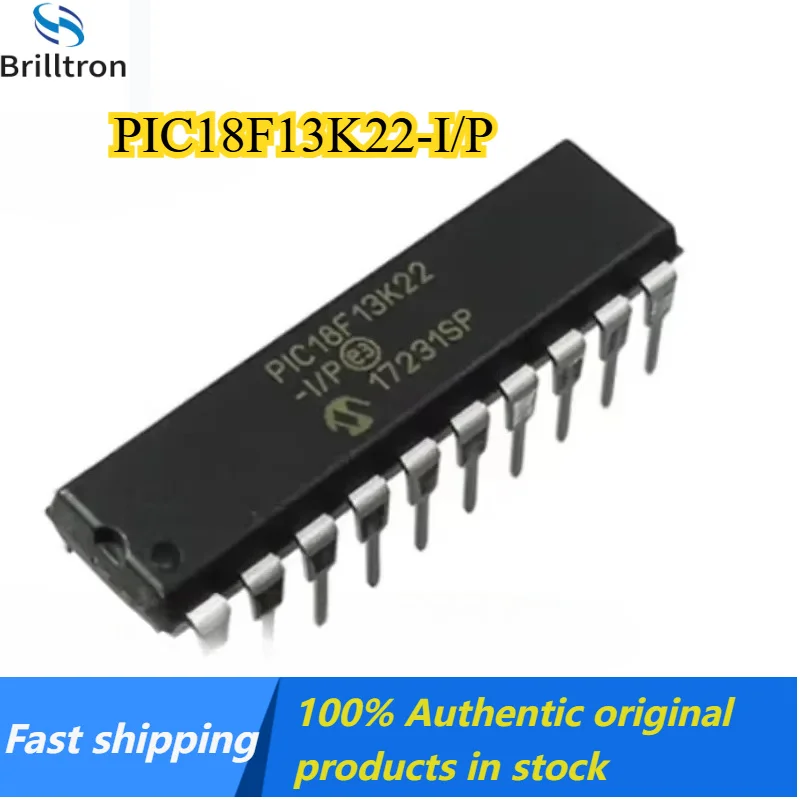 

1/10PCS PIC18F13K22-I/P PIC18F13K22 PDIP-20 Integrated Circuit IC Brand New and Authentic Massive Inventory Bestselling