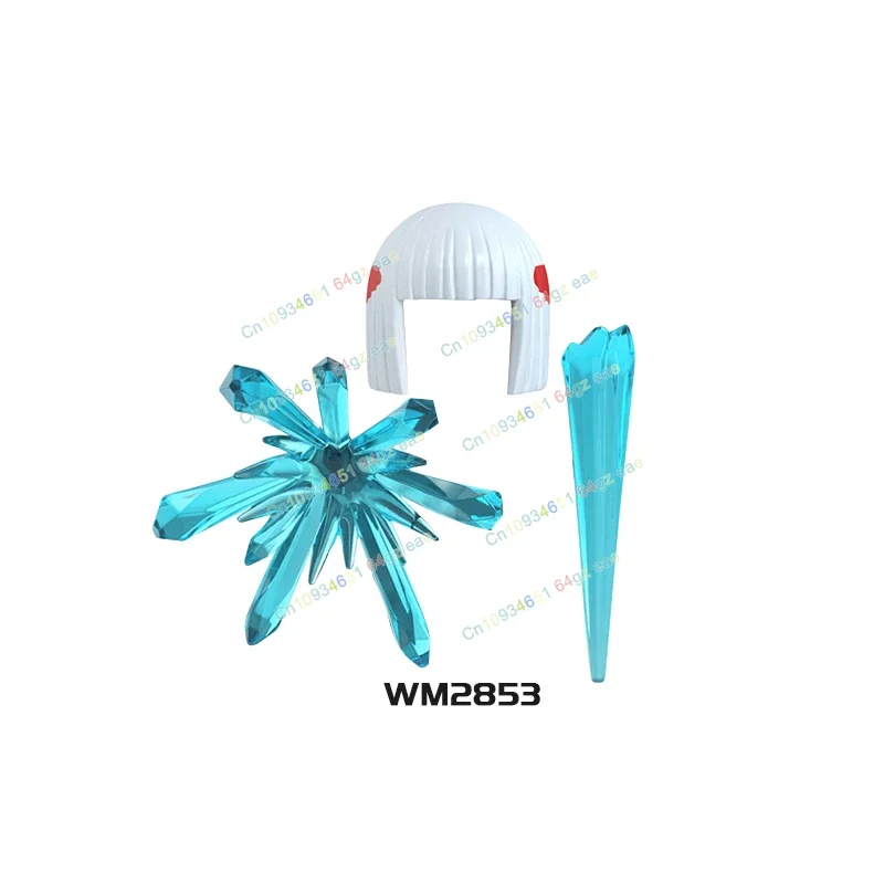 Modelli di personaggi creativi dei cartoni animati Action Figure Building Block Anime Comic Accessori Giocattoli per bambini Regali WM6202 6200