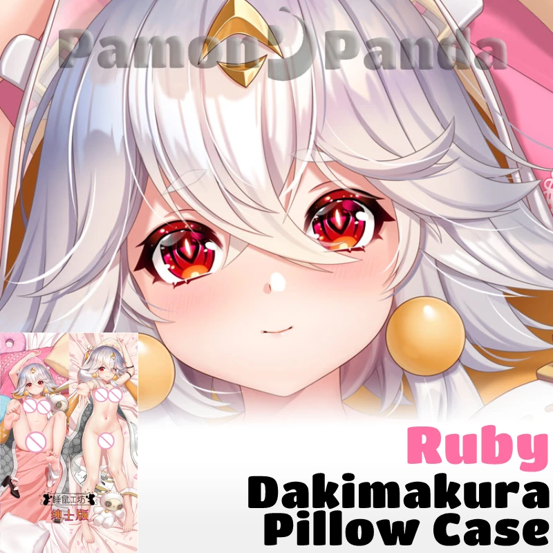 

Ruby Dakimakura Tower of Fantasy Game Sexy Pillow Cover Hugging Pillow Case Full Body Otaku Pillowcase Home Bedding Decor Gift