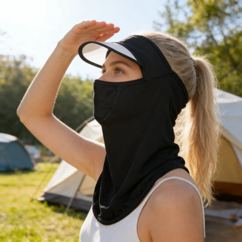 

Летняя маска для лица из ледяного шелка, защита шеи, защита лица, защита от ультрафиолета, защита от солнца, велосипедная маска, дышащая.