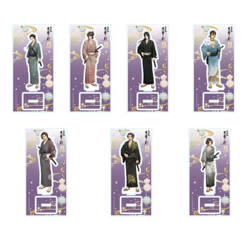 New Anime Hakuouki Shinkai Tsukikage No Shou Acrylic Stand Keychain Desk Display Ornament Accesorios Goods Collection Gift