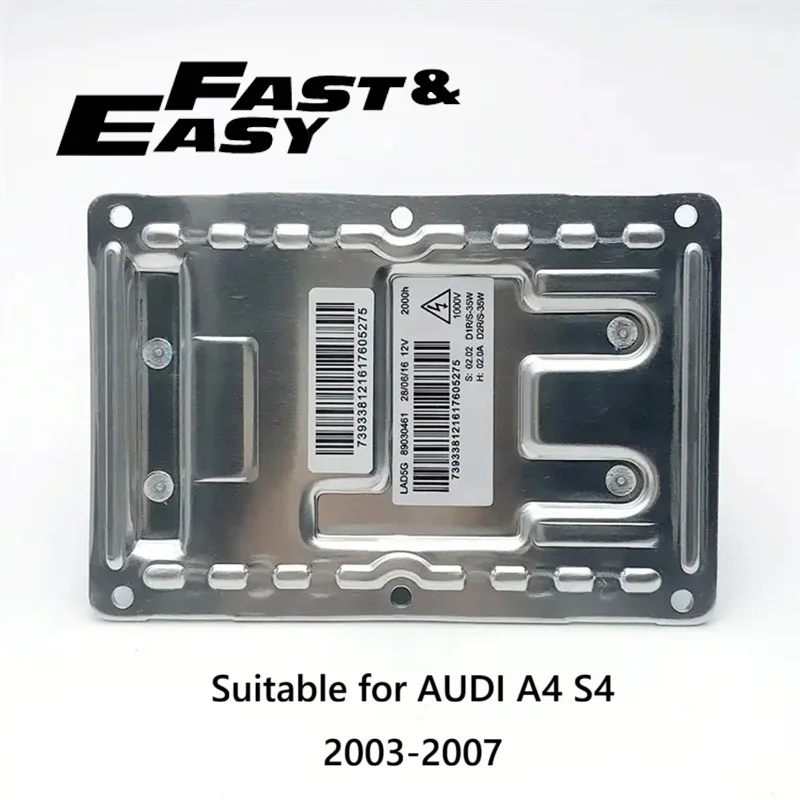 Aftermarket new LAD5G 12pin 89032133 headlight computer xenon Electronic Ballast module D1S D1R D2S D2R for AUDI A4 S4 2003-2007