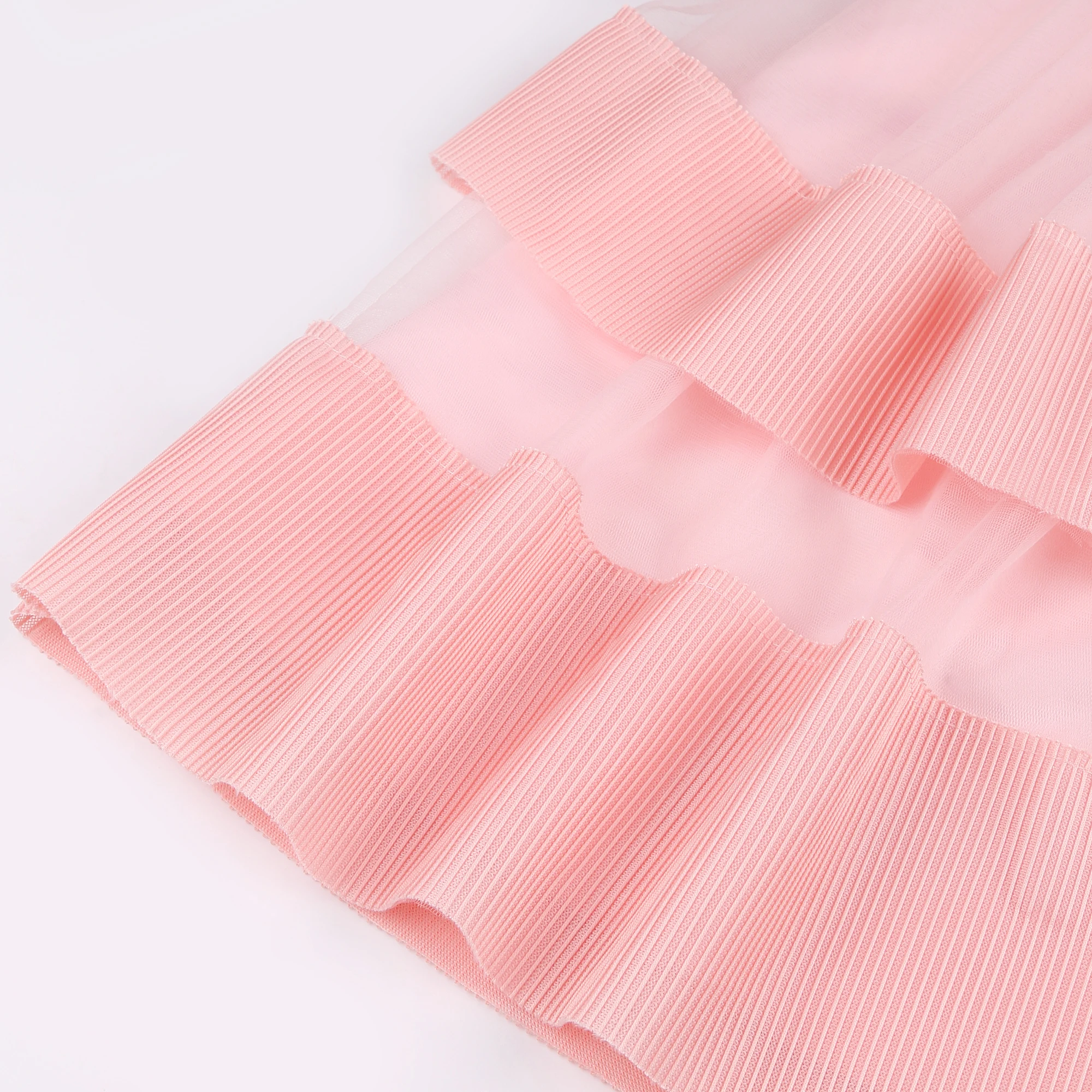 Mädchen-Netz-Seidenkleid mit Blumenstickerei für Hochzeit, Geburtstag, Party, Spitzen-Prinzessinnenkleid, Karneval, Weihnachten, Tanz-Performance-Outfit – Detail 24