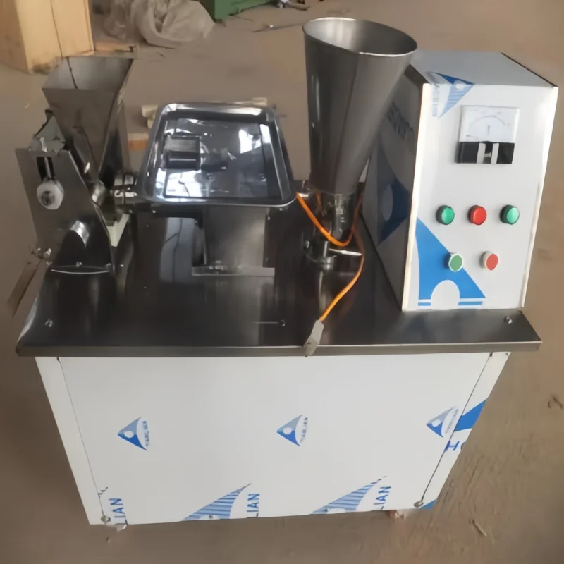 صناعة الزلابية التجارية الصغيرة Gyoza Empanada Samosa حشو الحشو ، آلة صنع الزلابية المقلية