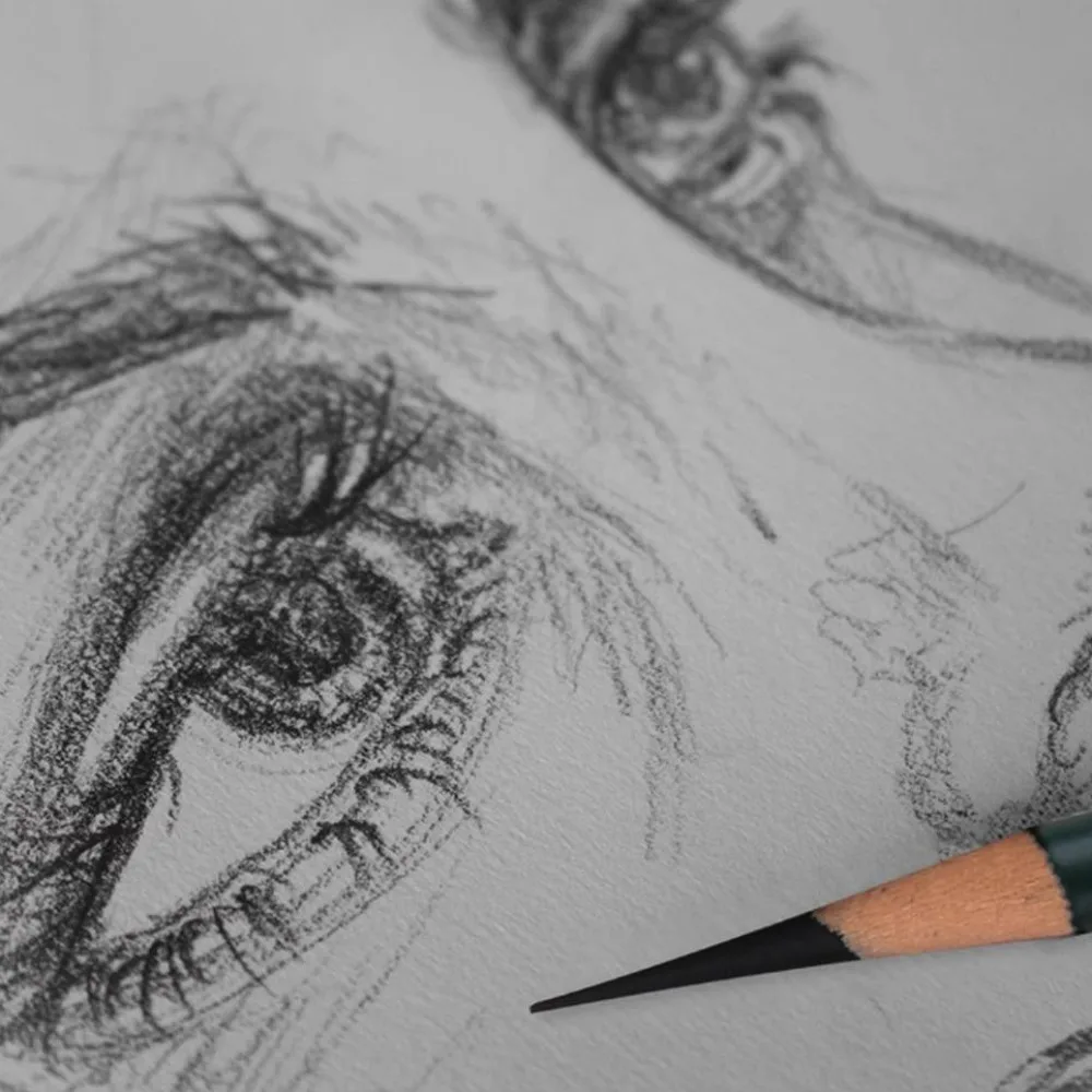 

Дизайнерская ручка, гладкий карандаш для рисования, графитовый смешанный мягкий угольный карандаш, черный карандаш для рисования, набор деталей для обработки деталей