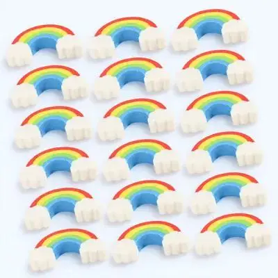 

100Pcs Rainbow Erasers Tpr Material Mini Portable Erasers for Office Drawing Accessories Drawing Accessory