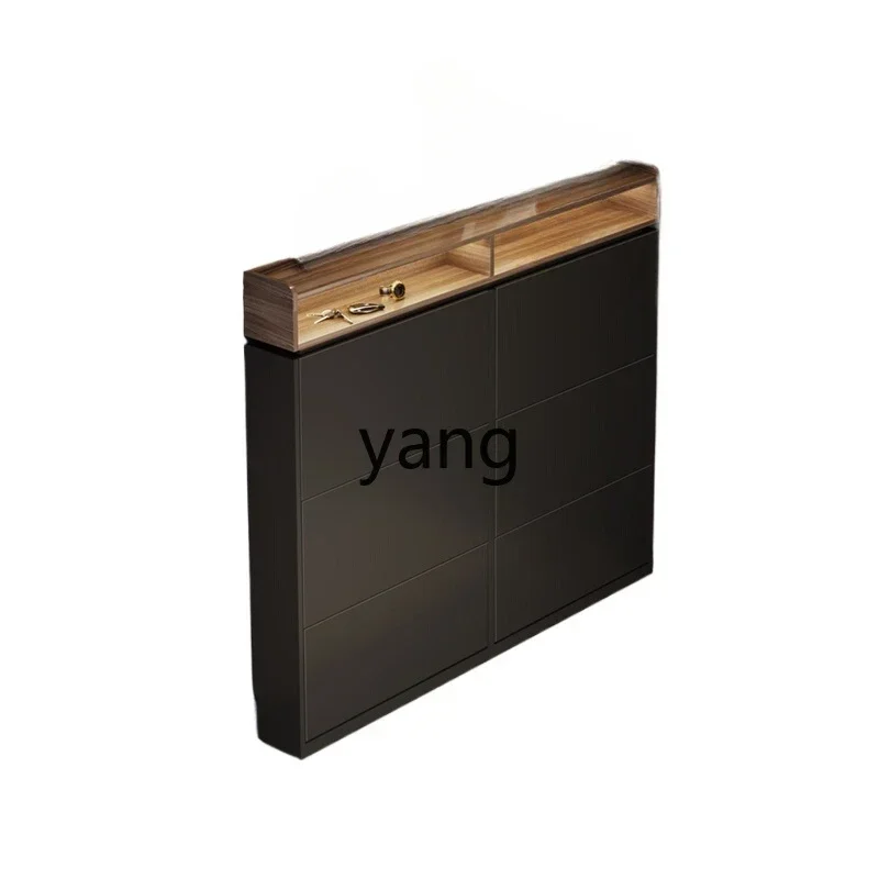 

yjq home entrance cabinet integrated small shoe rack household indoor simple modern multi-functional storage ultra-thin