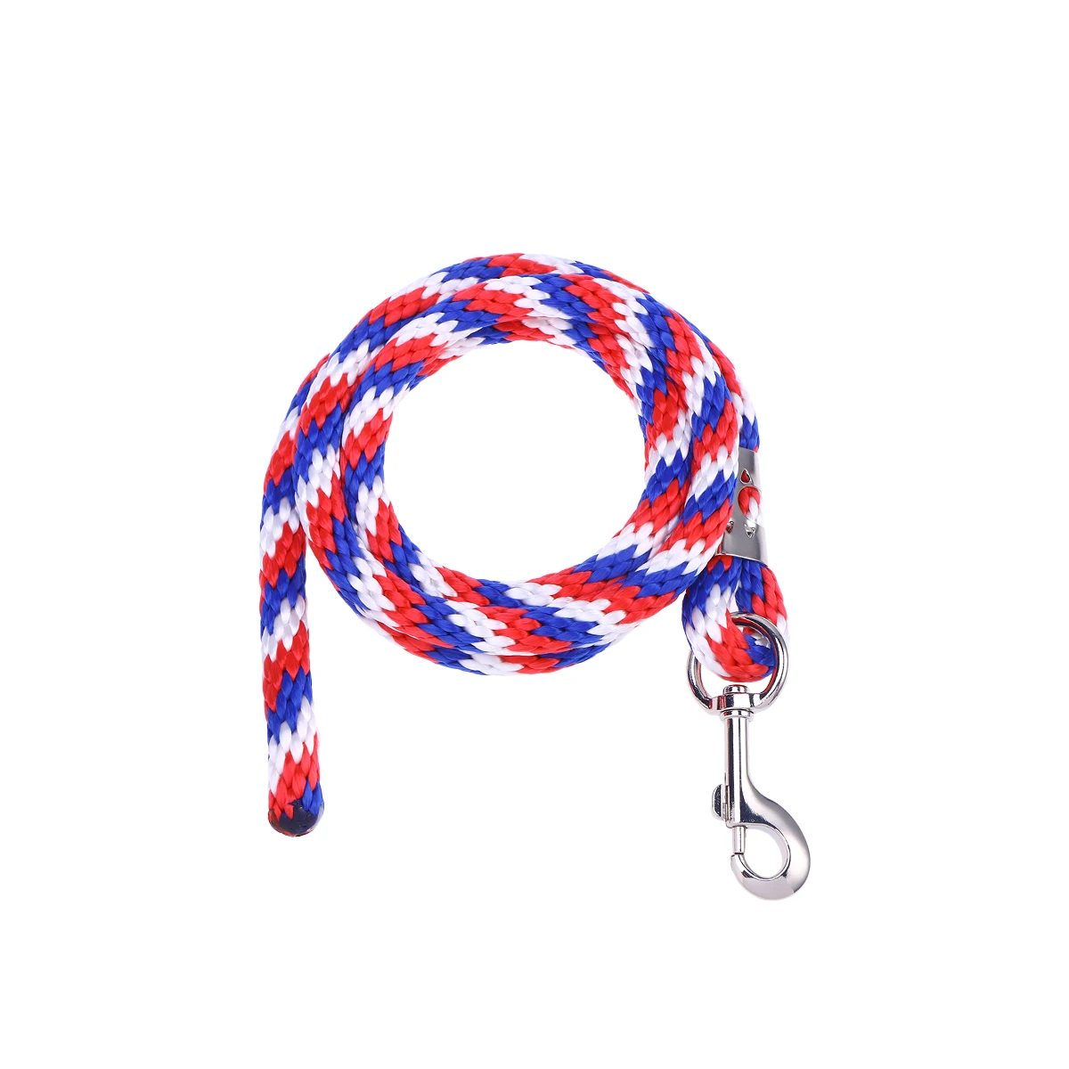 

Multicolor Horse Lead Rope Braided End Prevent Unraveling Solid Equestrian Pet Riding Sturdy Clip Smooth Opens Dog Collar Leash