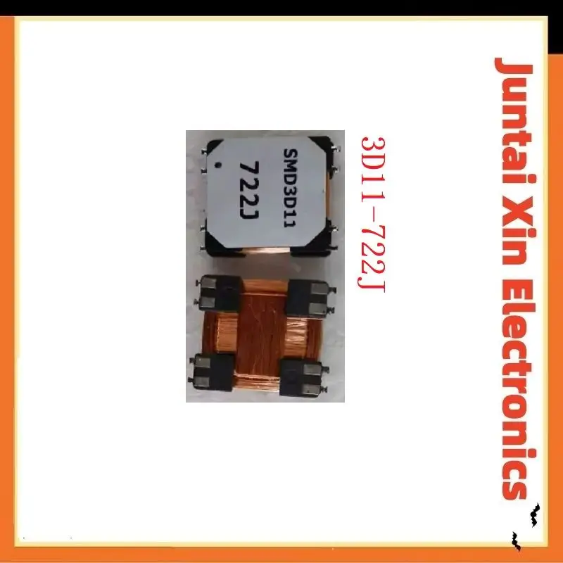 5PCS/LOT  3D11-722J three-axis PKE induction receiving antenna 3D11 low frequency AS3933 125K integrated inductance 722J 7.2MH