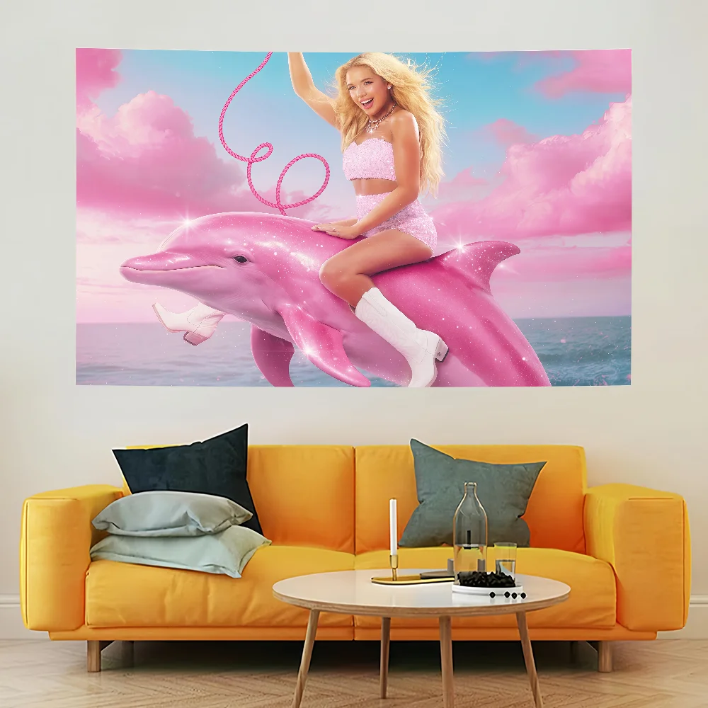 Singer M-Megan Moroney Cloud 9 Flagge, langlebig, für den Innen- und Außenbereich, festliche Dekoration, klassisches Design, für Stangen, Wände, Zimmer, Banner – Detail 8