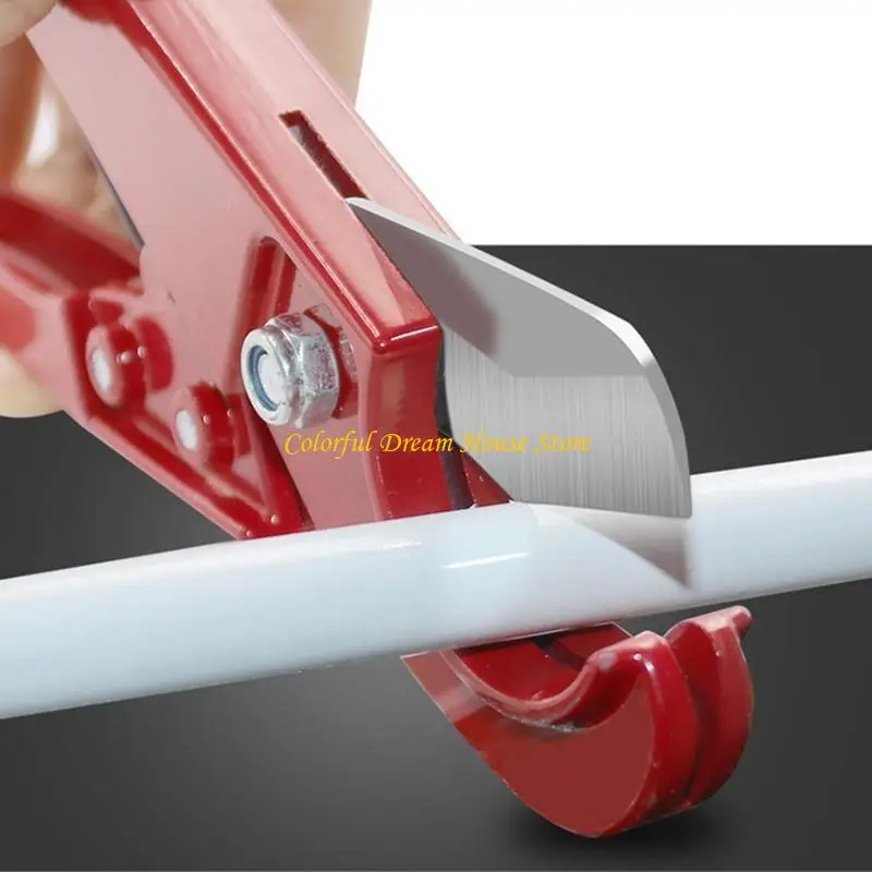 Compact Plastic Pipe Cutter Heavy-Duty PVC Pipe Cutting Tool Tubing Cutter Shears Cuts Multi-Functional Shears