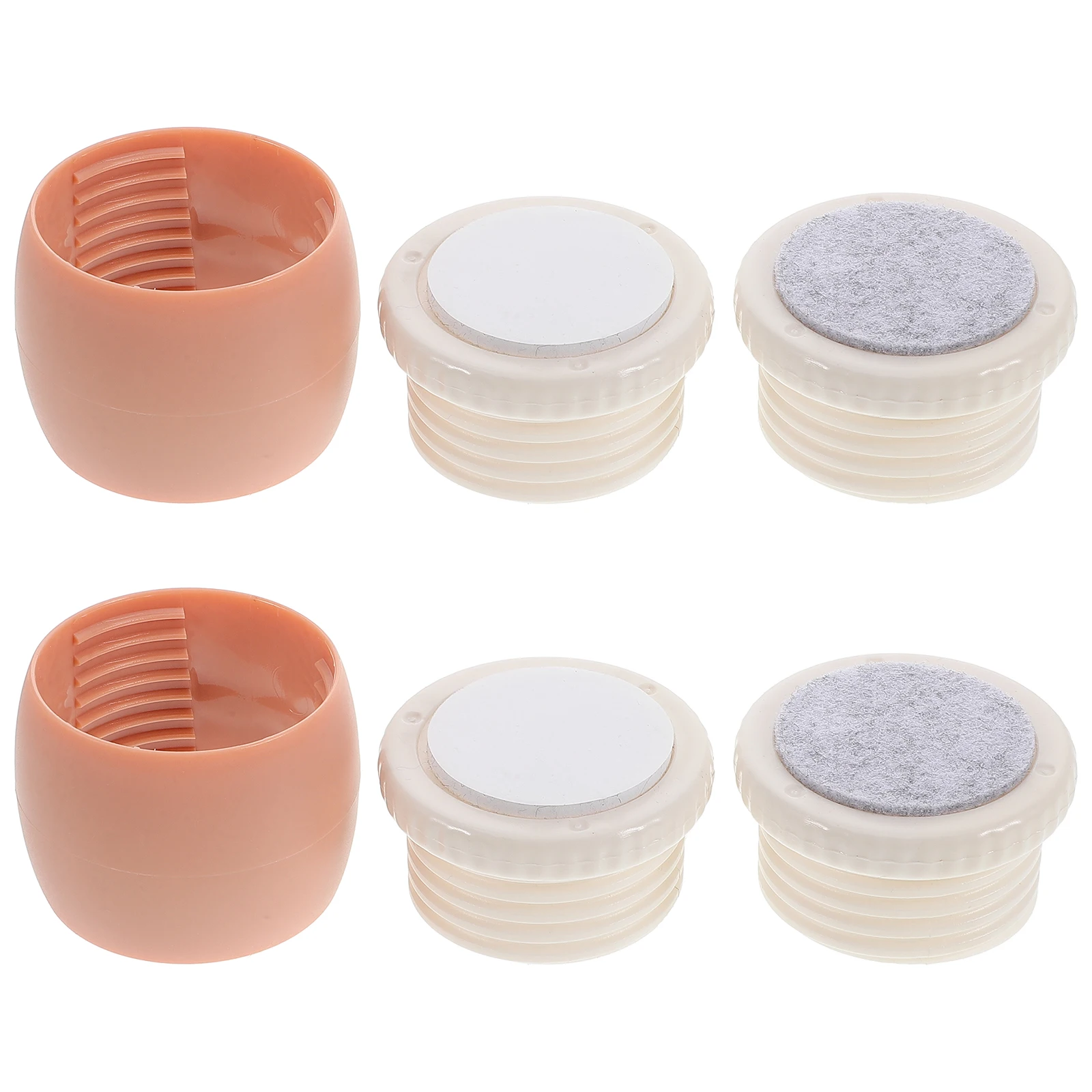 

2 Pcs Anti Shake Headboard Stopper Bed Noise Stopper Self Adhesive Furniture Anchors Wall Protector Bed Frame Anti Shake Tool