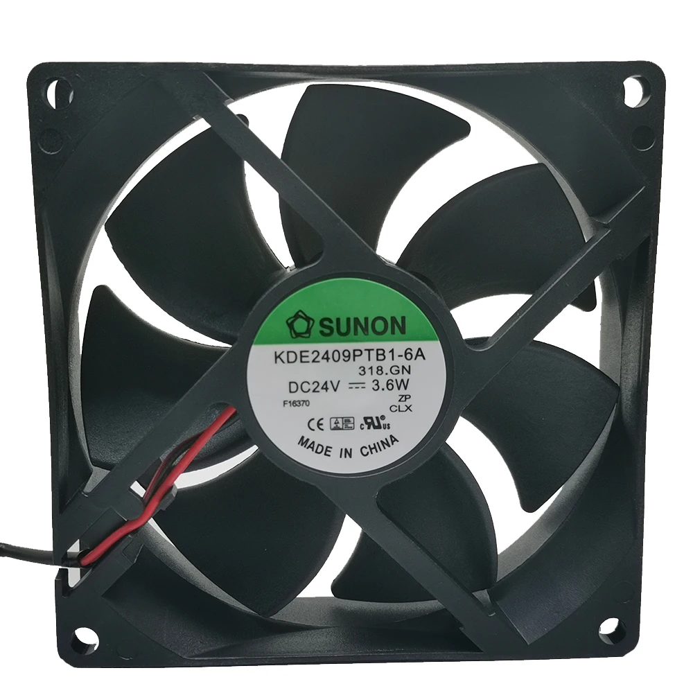 

Новый охлаждающий вентилятор для SUNON KDE2409PTB1-6A DC 24V 3,6 W Inverter вентилятор преобразователя 90*90*25 мм