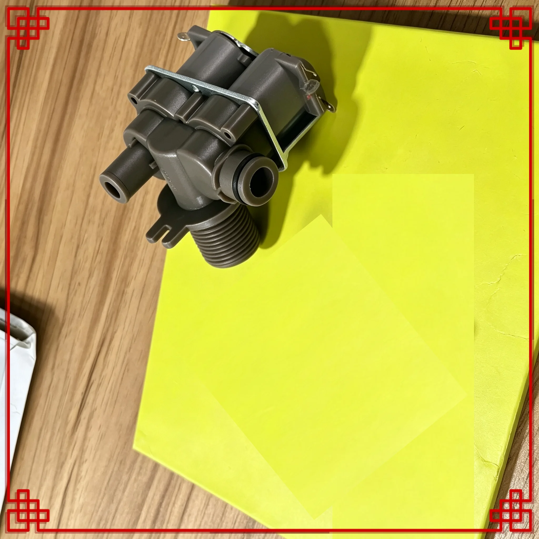 Double‑Head Water Inlet Solenoid Valve, Replacement Spare Parts For Samsung Drum Washing Machine