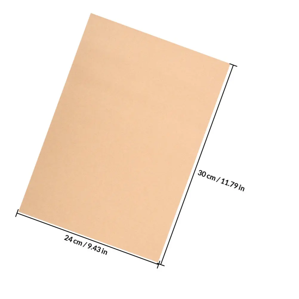 20Pcs Braille Writing Paper Thick Kraft Sheets Compatible with 4 Line Braille Boards Educational Supplies for Blind
