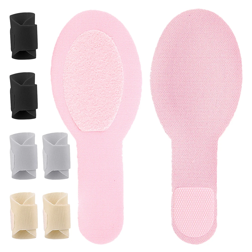 

4 Pairs Finger Cots Sleeves Straps Joint Protectors Wrap Guard Knuckle Brace Castor Oil Gloves Hands Reusable Adjustable Durable