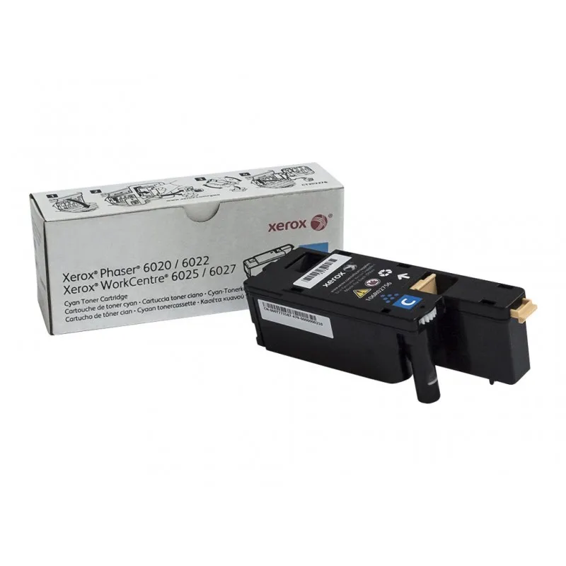 Xerox Phaser 6020/6022 Cyan Original Toner cartridge-106R02756 106R02756 tintasycartuchos.com