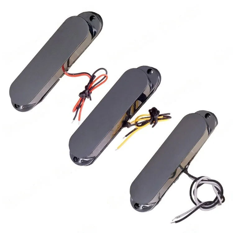 Pickup Single-Coil Gitar Elektrik Tertutup Tiga Tunggal SQ ST