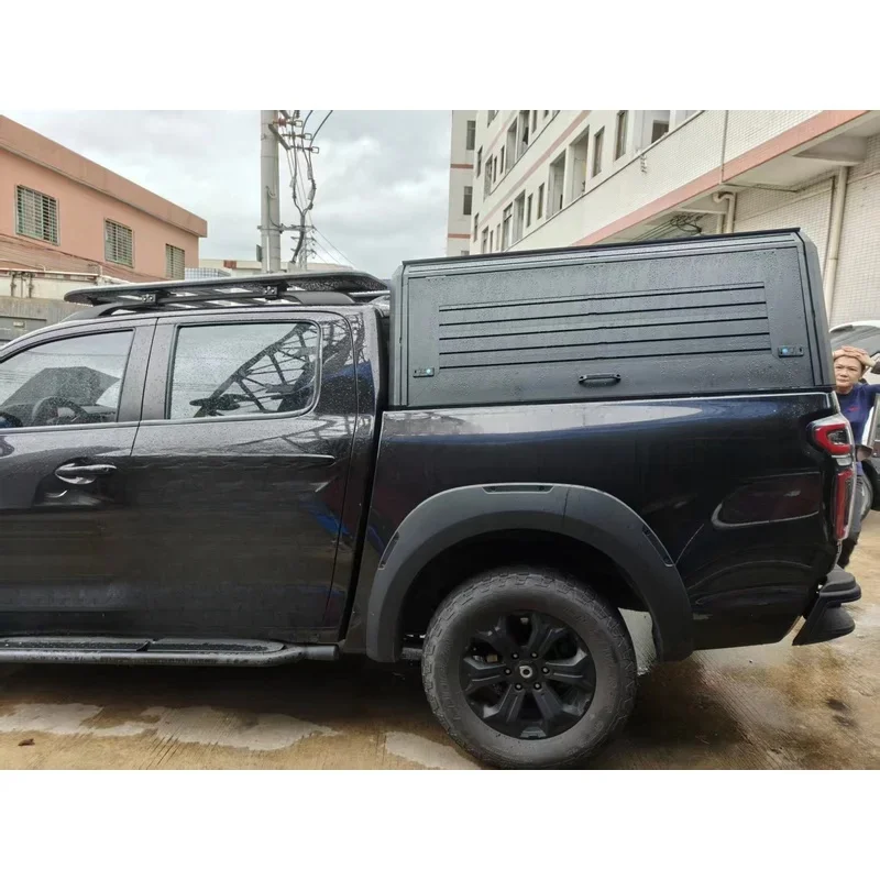 High Quality ized Aluminum Alloy Rear High Cover Pickup Truck Bed Canopy Travel Camping Accsori Cross-Border Kits