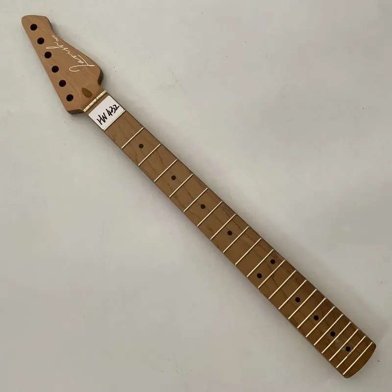 

HN432 Roasted Maple Guitar Neck Custom Order for ST Guitar Replace 22 Frets Right Hand DIY Parts