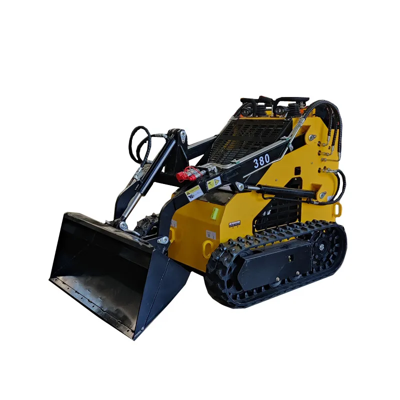 Skid Steer Loader With A Hydraulic Pump High Quality Multifunctional loader Accessories can be changed quickly