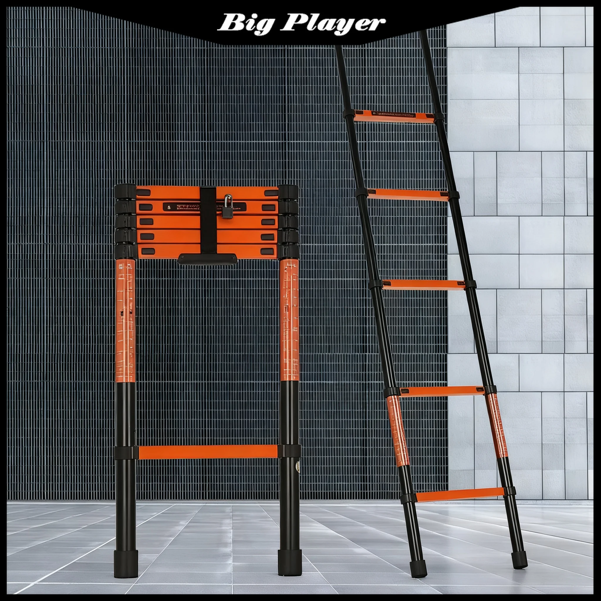 Multifunctional A Frame Extension Ladder Thickened Aluminum Alloy Portable Folding Step Ladder