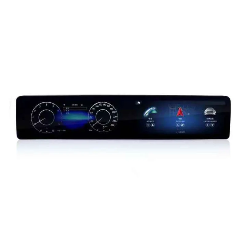 

12.3 inch For Mercedes Benz S class W221 To W222 Dual Screen Android Radio Cluster Digital Instrument Stereo Upgrade