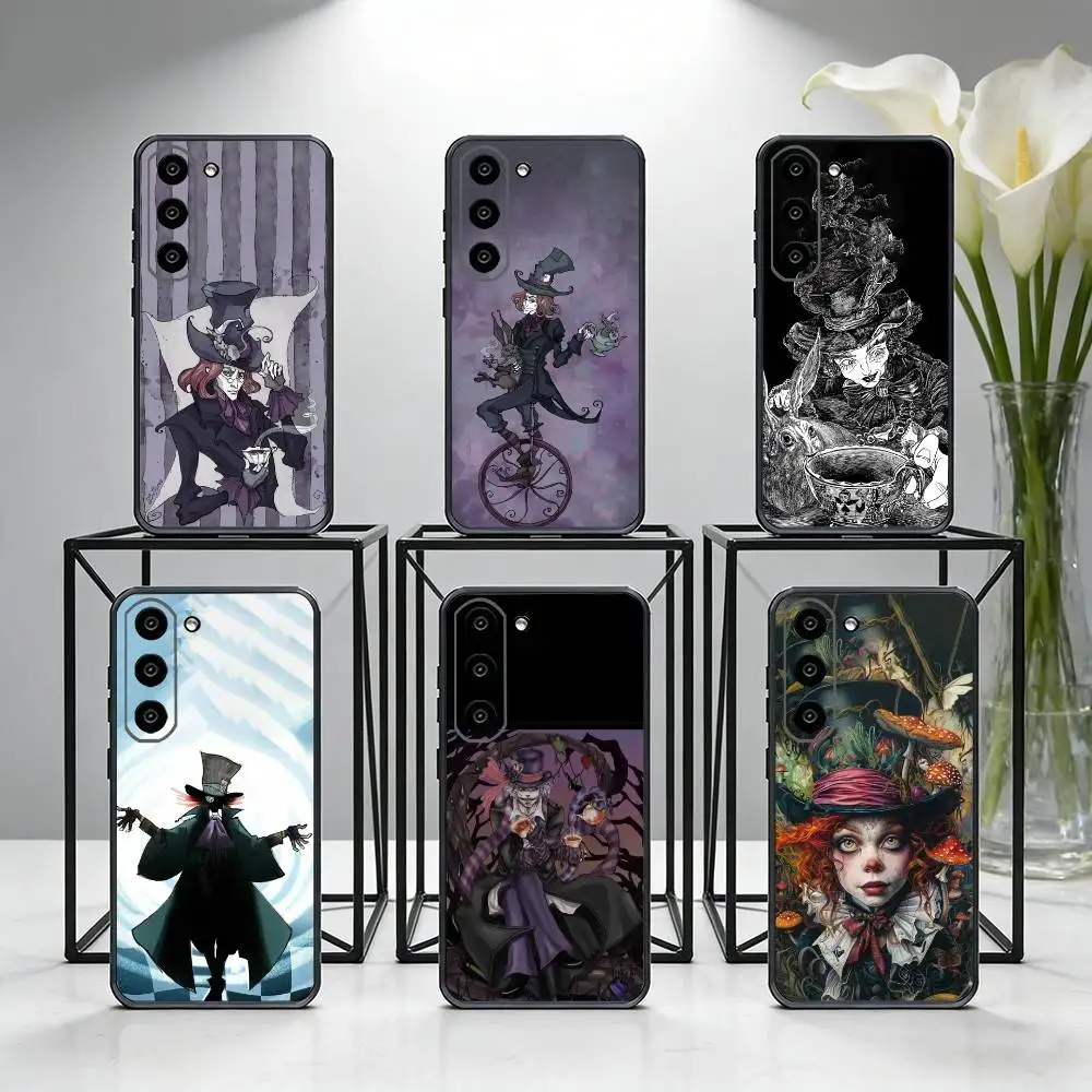 

M-Magic hat Phone Case For Samsung Galaxy A73,A72,A71,A70,A53,A52,A51,Others Soft Black Cover