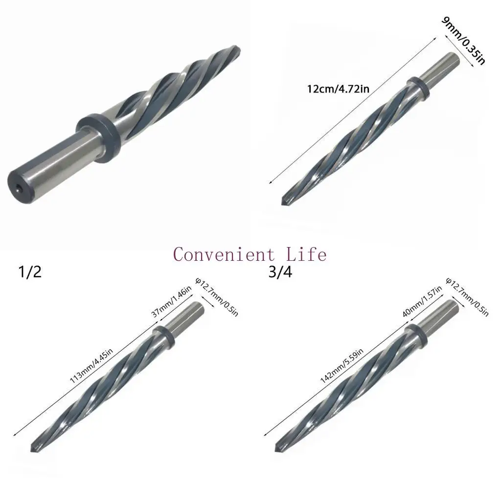 

L1EE 3/8 1/2 5/8 3/4 13/16 Bridge Reamer HSS Taper Chucking Reamer for Steel